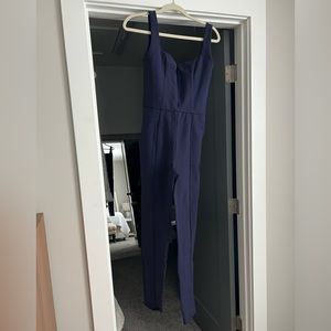 Kittenish navy pantsuit, jumpsuit